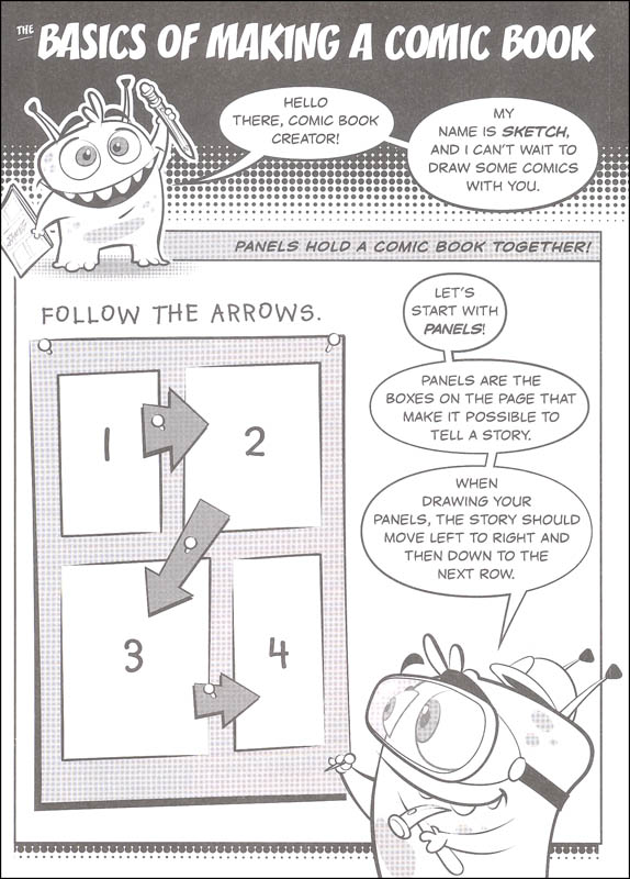 blank comic book how to series level 1 activity book brighter child
