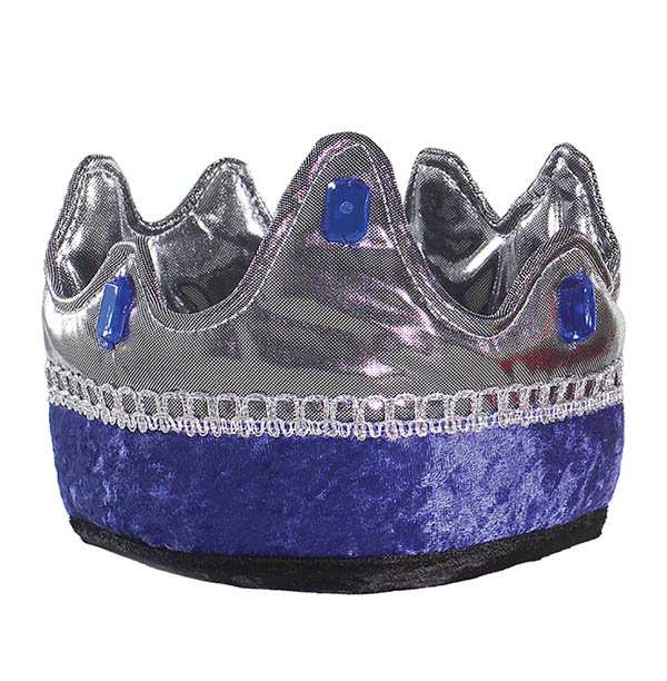 King Crown - Silver/Blue