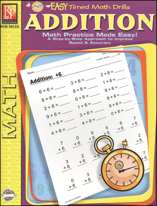 Addition (Easy Timed Math Drills)