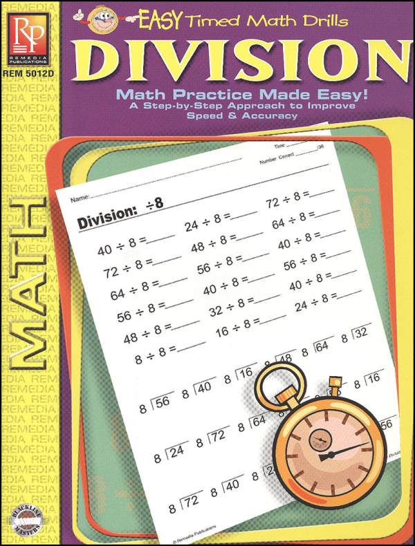Division (Easy Timed Math Drills)