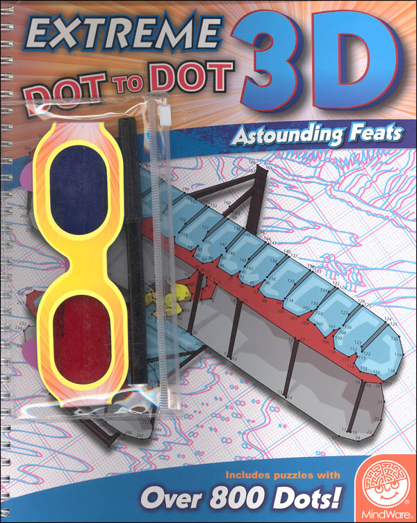 Extreme Dot to Dot Book 3-D: Astounding Feats