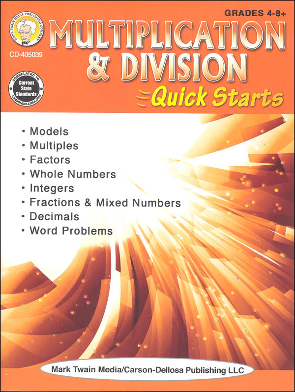Multiplication & Division Quick Starts (Math Quick Starts)