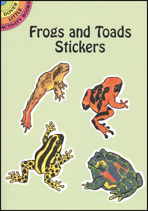Frogs and Toads Small Format Stickers