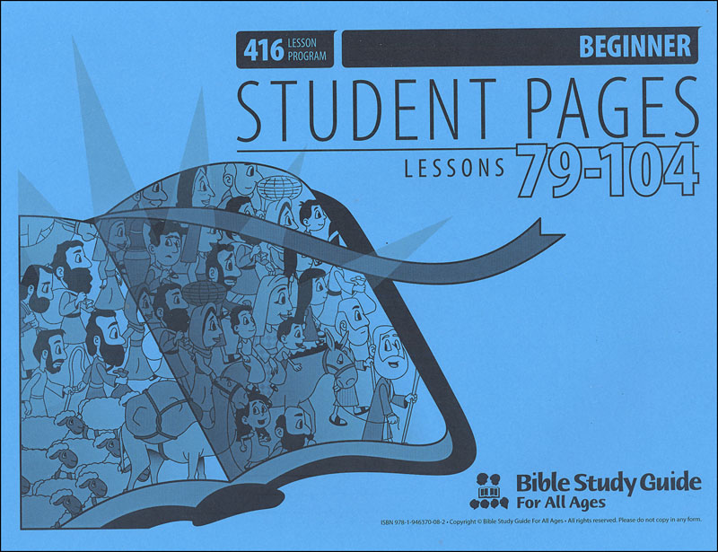 Beginner Student Pages for Lessons 079-104