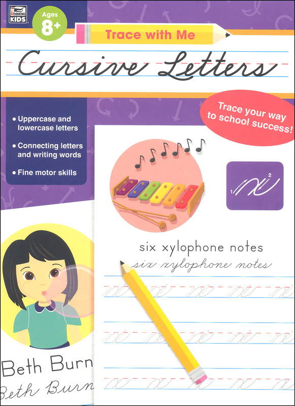 Cursive Letters Activity Book (Trace with Me)