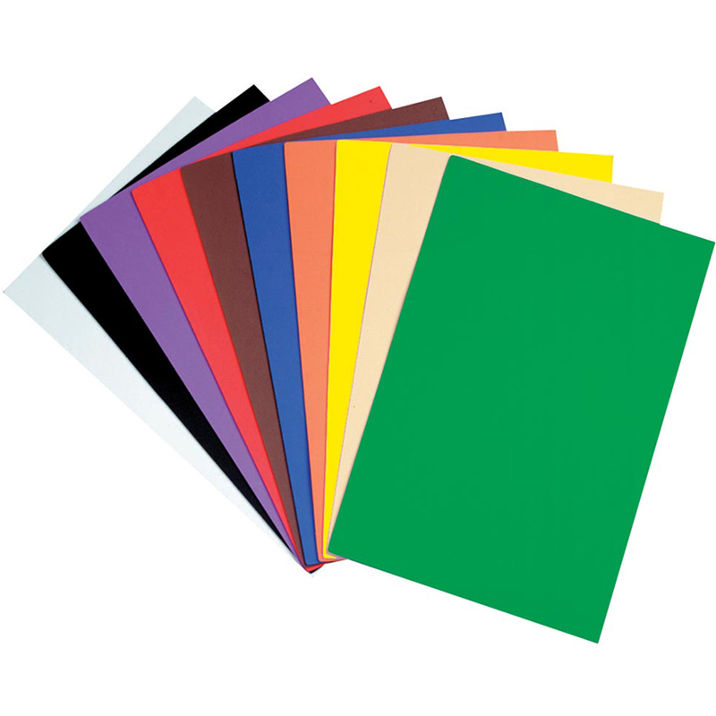 WonderFoam Sheets Assorted Colors 12" x 18" - 10 Sheets