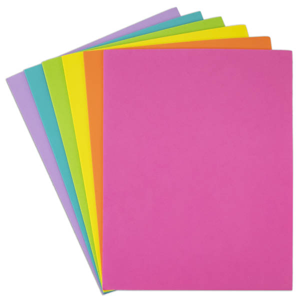 Foamies Sheets Bright Colors (9