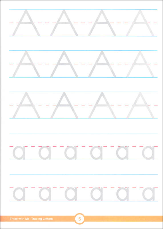 Tracing Letters Activity Book (Trace with Me) | Thinking Kids ...