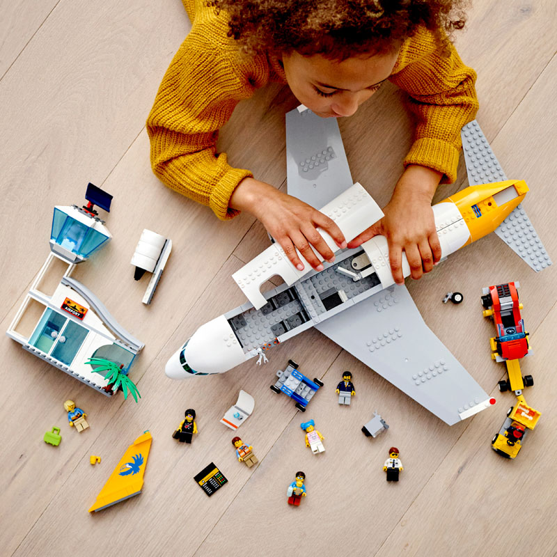 city airplane lego