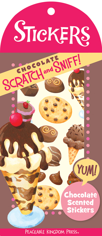 Chocolate Scratch & Sniff! Stickers