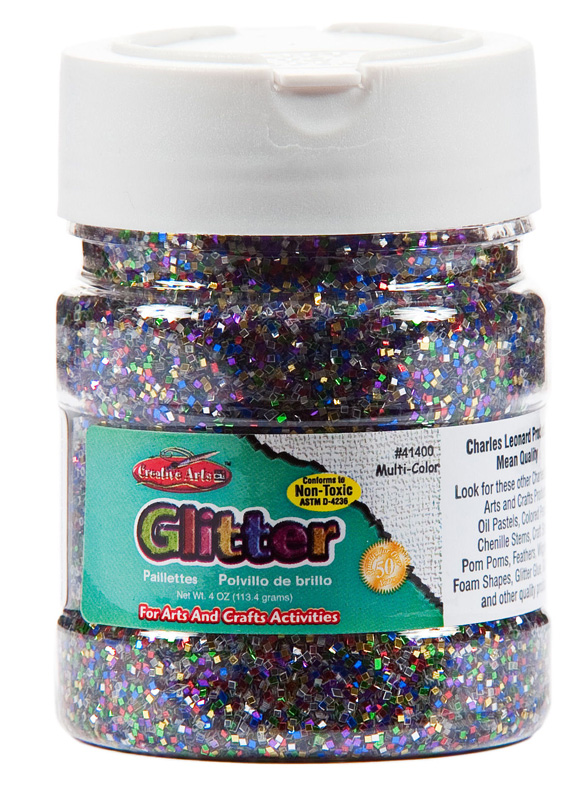 water tube with glitter