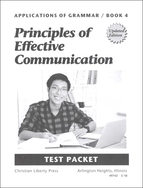 Applications of Grammar 4 Test Packet Updated Edition