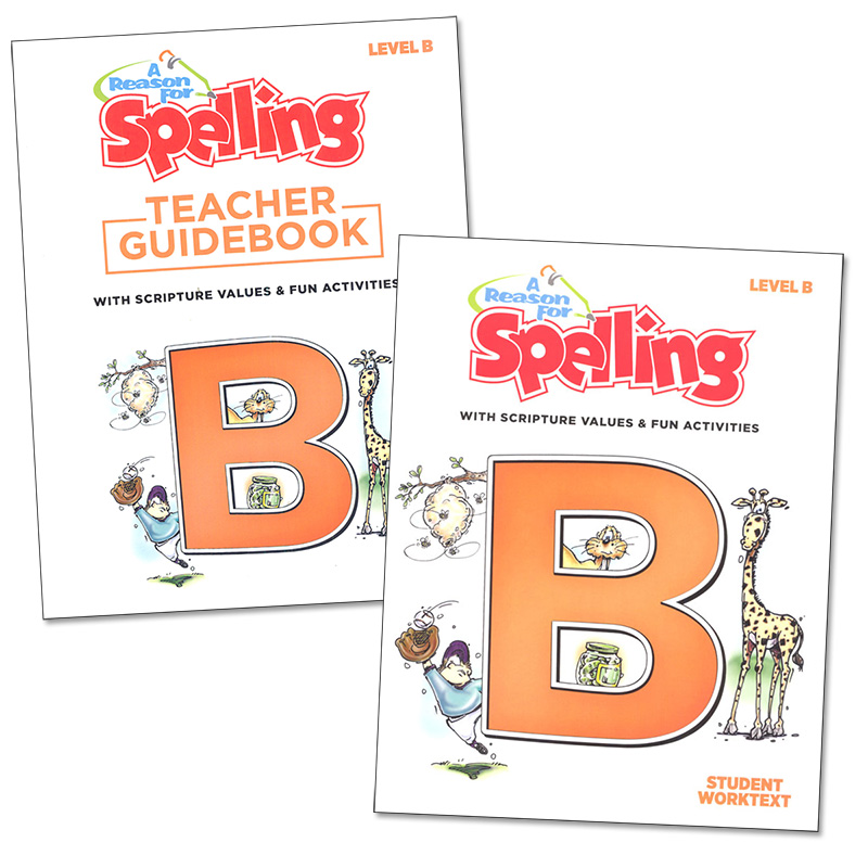 Reason for Spelling B Homeschool Set 2nd Edtn | The Concerned Group ...