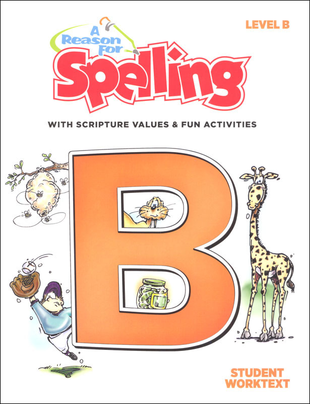 Reason For Spelling B Homeschool Set 2nd Edtn | The Concerned Group ...