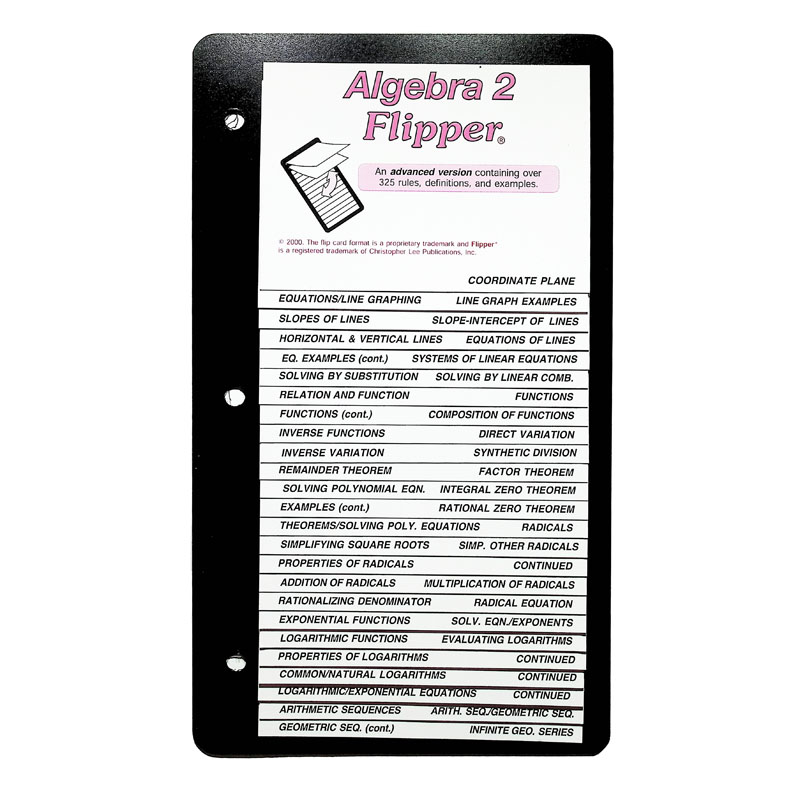 Algebra 2 Flipper