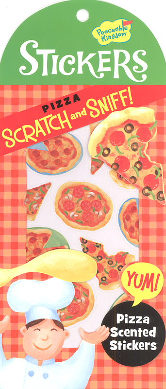 Pizza Scratch & Sniff! Stickers