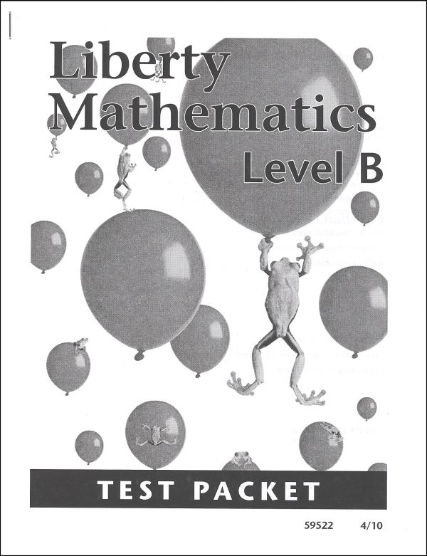 Liberty Mathematics Level B Tests
