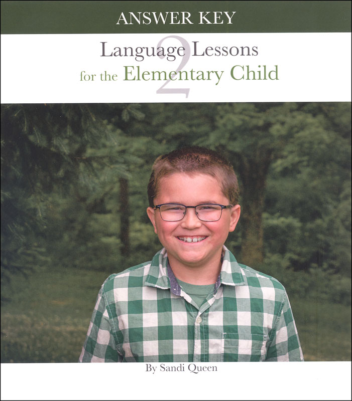 Language Lessons for Elementary Child Volume 2 Answer Key