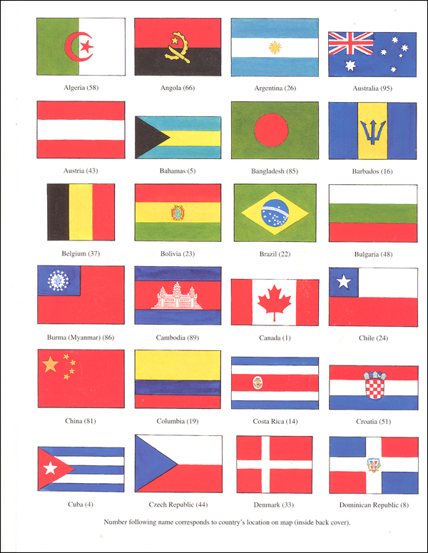 Flags of the World Stickers | Dover Publications | 9780486485263