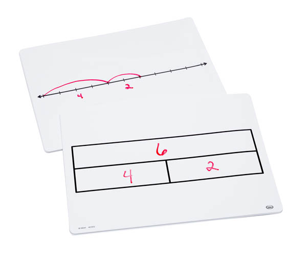 Write-On/Wipe-Off Part-Part-Whole/Number Line Mat