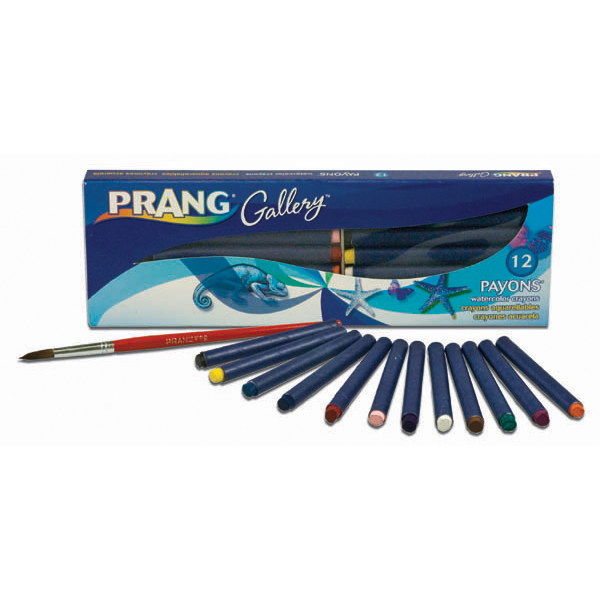 Prang Watercolor Crayons 12 Color Set Prang