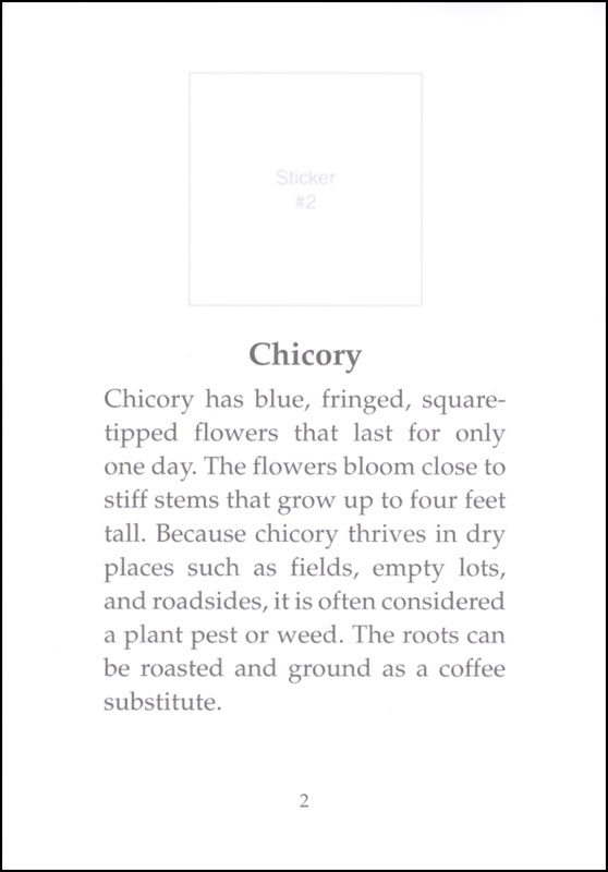 Learning About Wildflowers Dover Publications 9780486838427