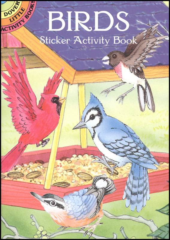 Birds Small Format Stickers Chart Dover Publications 9780486407449