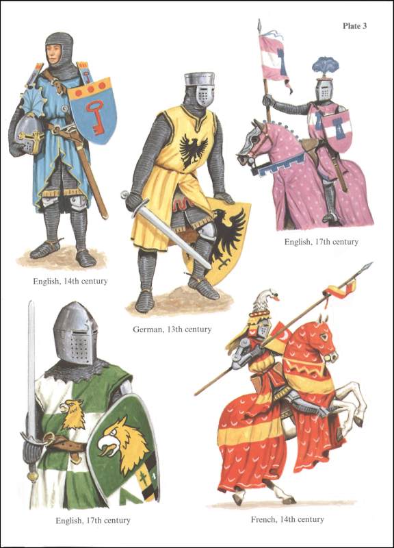 Medieval Knights Large Format Stickers | Dover Publications | 9780486405971