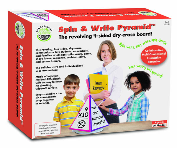 Spin & Write Pyramid