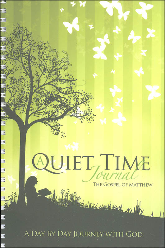 Quiet Time Journal - Gospel of Matthew (Green)