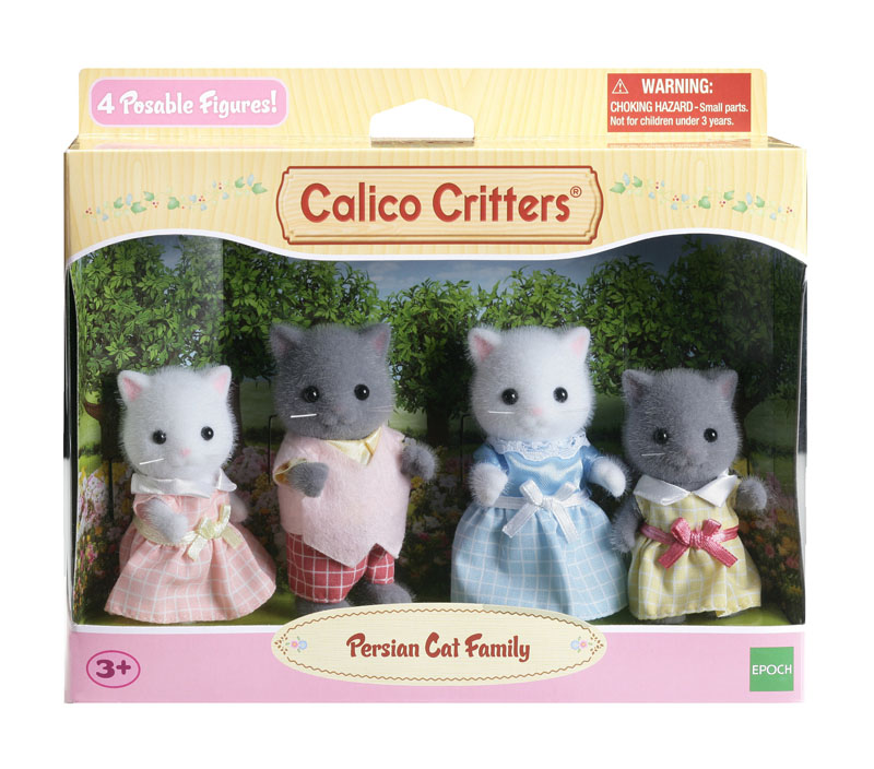 Persian Cat Family (Calico Critters)