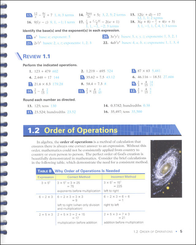 algebra 1 math book answers