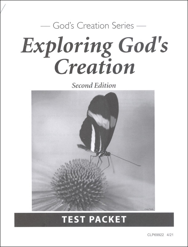 Exploring God's Creation Test Packet, 2nd Edition