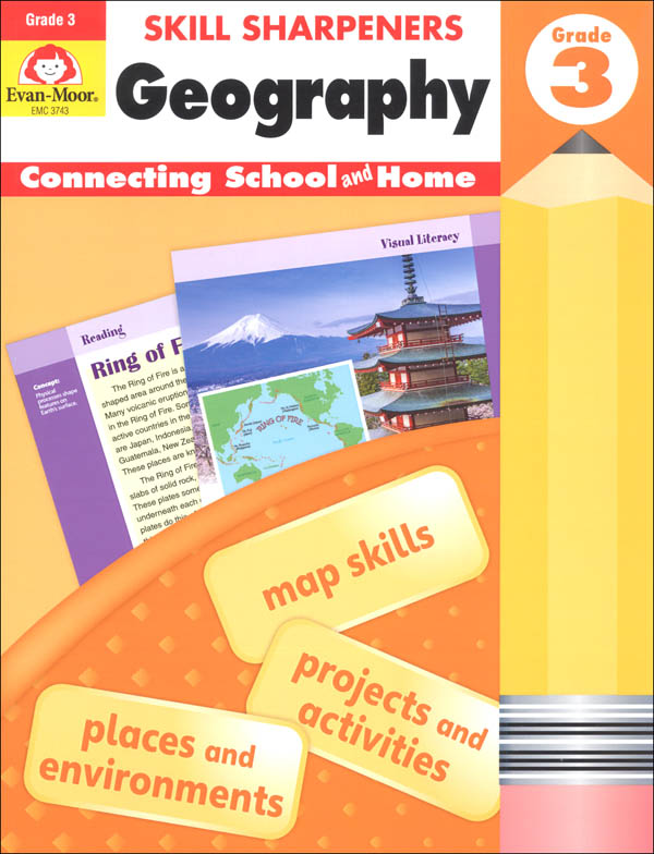 Skill Sharpeners: Geography - Grade 3