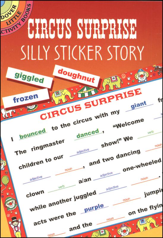 Circus Surprise Silly Sticker Story