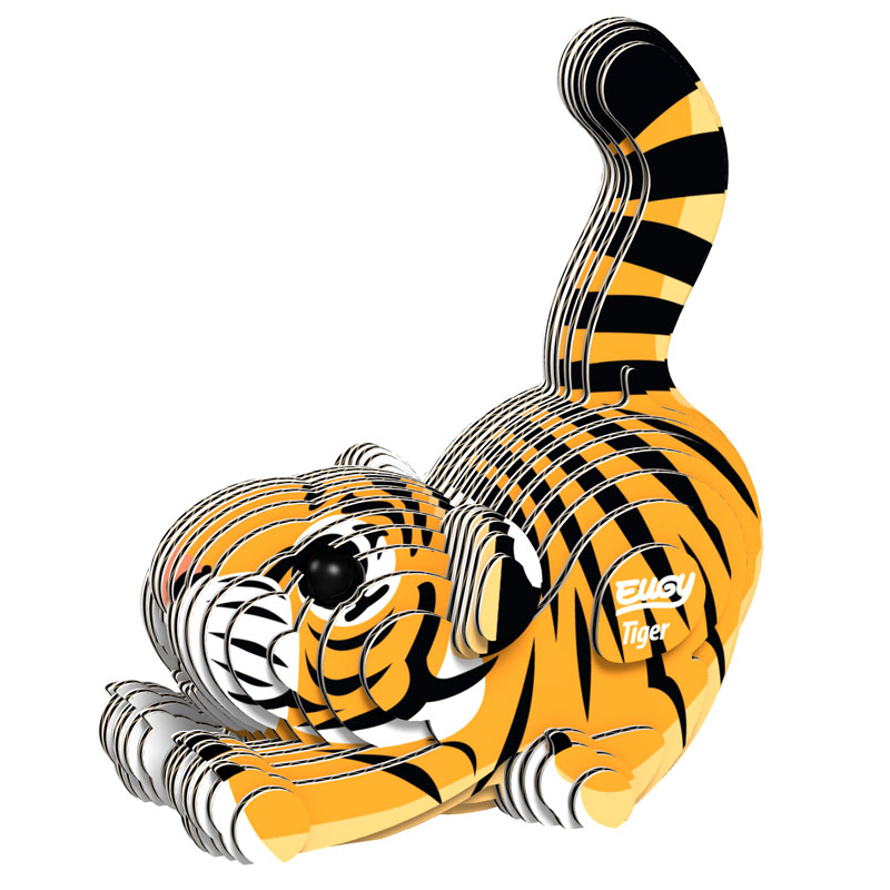 Eugy 3D Tiger Dodoland Model