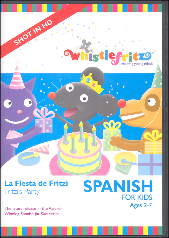 Spanish for Kids: La Fiesta de Fritzi (Fritzi's Party) DVD