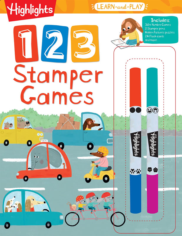 Highlights Learn-and-Play: 123 Stamper