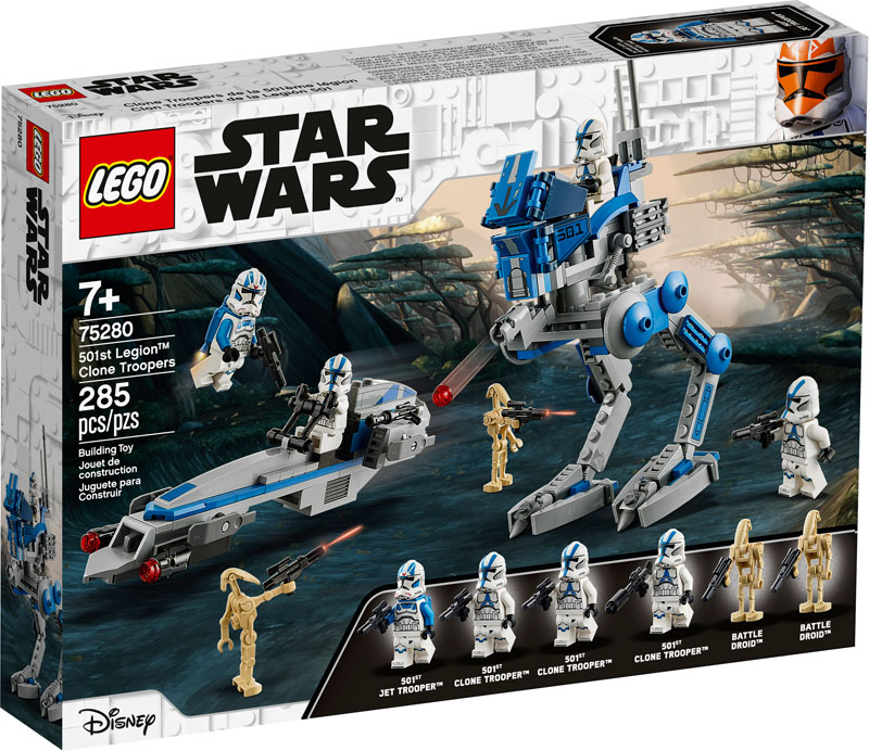 Lego 501st Clone Troopers Battle Pack Brick Land