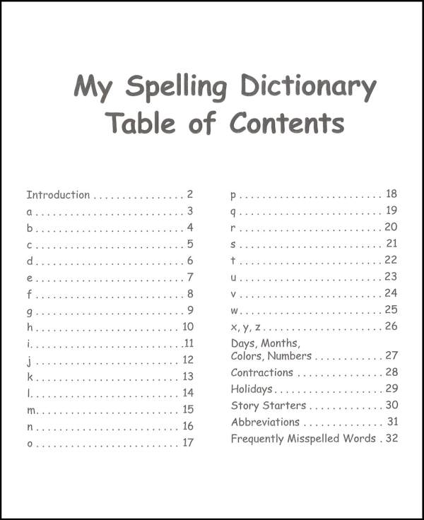My Spelling Dictionary Edupress 9781564729415