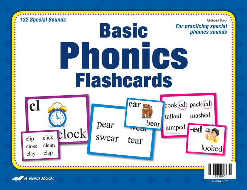 Basic Phonics Flashcards A Beka Book