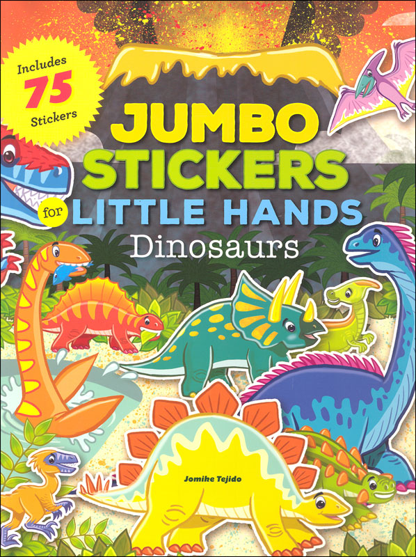 Jumbo Stickers for Little Hands Dinosaurs