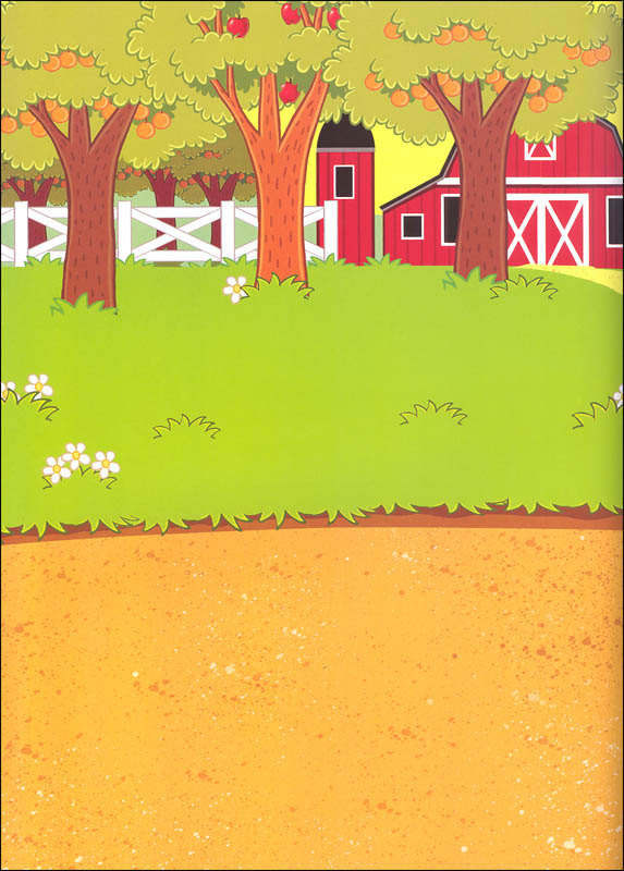 Jumbo Stickers for Little Hands Farm Animals Moon Dance 9781633221222