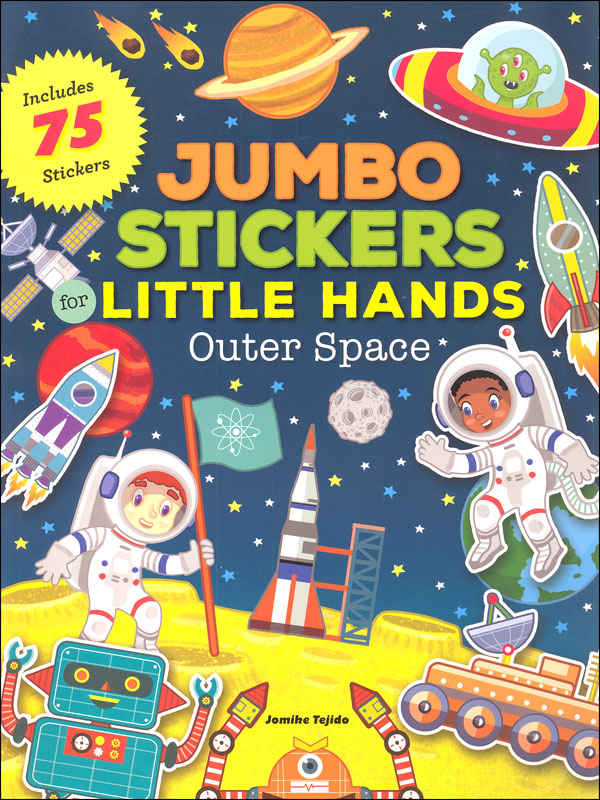 Jumbo Stickers for Little Hands Outer Space