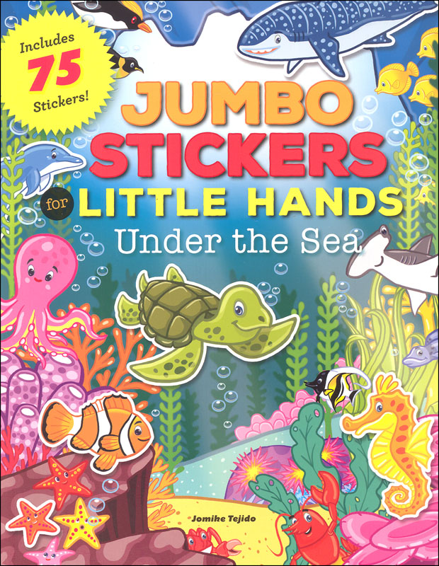 Jumbo Stickers for Little Hands Under the Sea