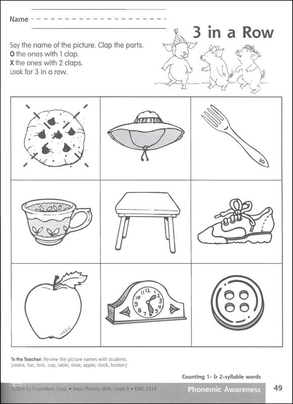 Basic Phonics Skills A EvanMoor 9781557999665