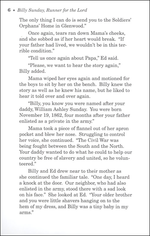 book report on billy sunday