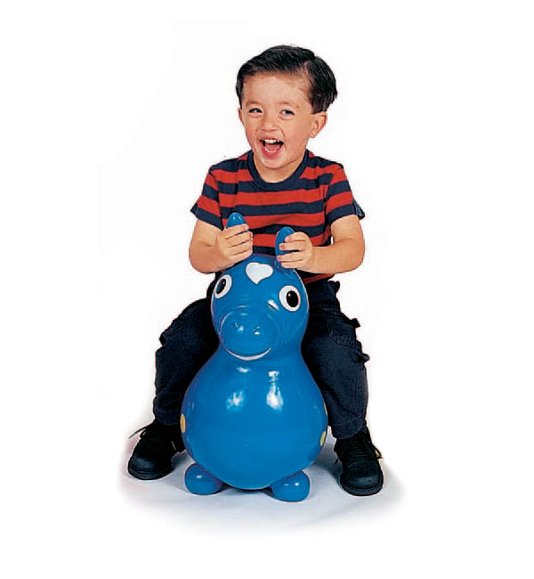 blue rody horse