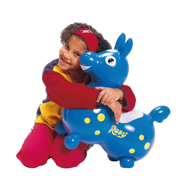 blue rody horse