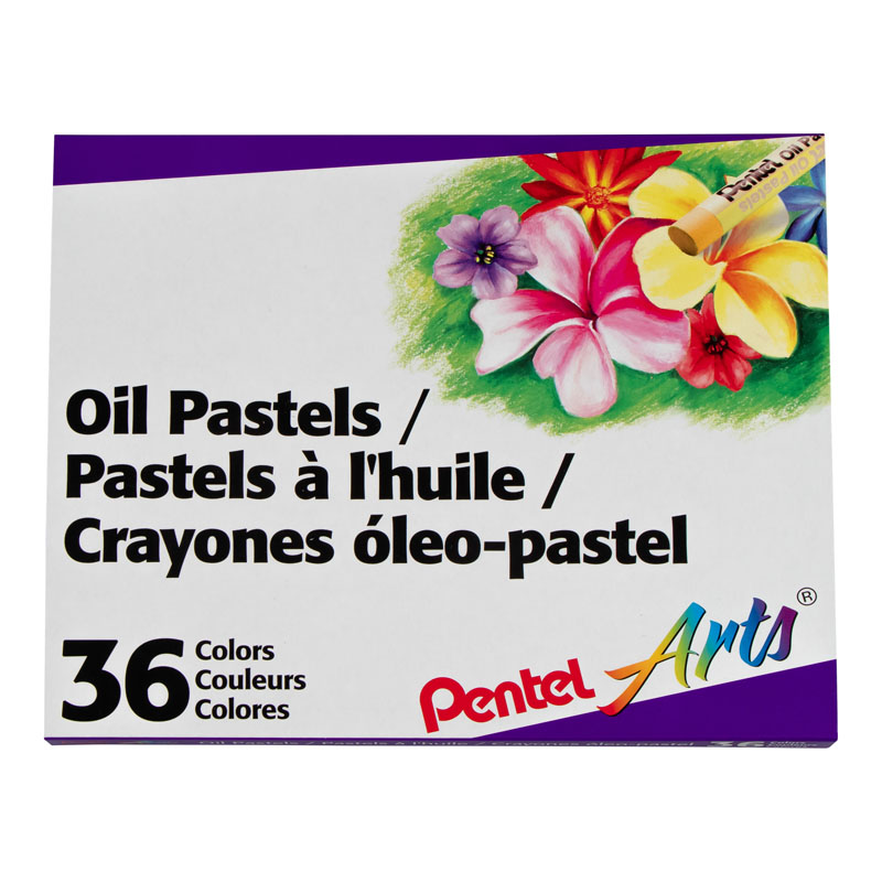 Pentel Oil Pastels 36-color Set